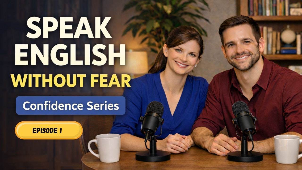 Want to Speak English with CONFIDENCE? Try This | English Speaking  Confidence Series  |  Episode 1