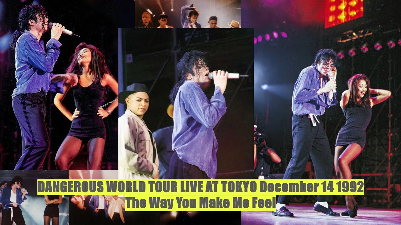 Michael Jackson DANGEROUS WORLD TOUR LIVE AT TOKYO December 14 1992 The Way You Make Me Feel