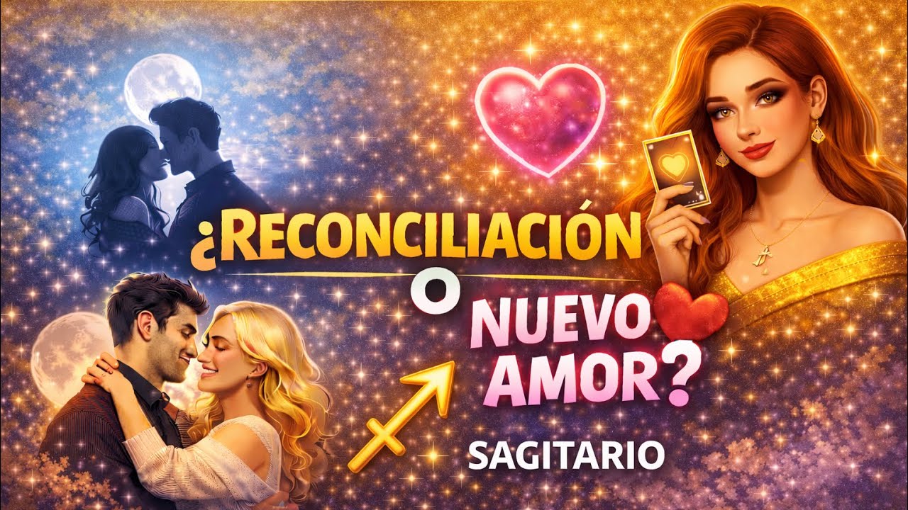 ✨ SAGITARIO ♐ ¿ESA PERSONA VOLVERÁ? 😱 ¿RECONCILIACIÓN O UN AMOR NUEVO PARA TI? 🔮 