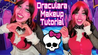 Draculaura  Monster High | Makeup Tutorial 🦇💕