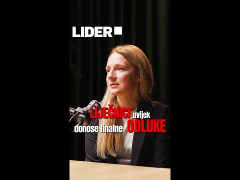 Liječnici donose finalne odluke, a ne AI | Nina Šesto | Lider Podcast 164