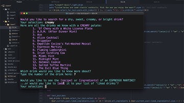 LiquerY - Ruby CLI Data Gem - Video Demo