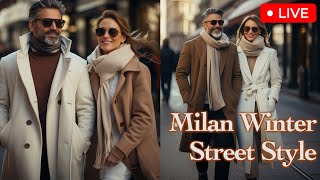 Milan Fashionistas Gear Up For Christmas Witness The Ultimate Street Style Extravaganza