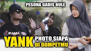 PESONA KECANTIKAN GADIS BULE YANG IKUT MENYAKSIKAN LIVE IRAMA DOPANG DENGAN MENYANYIKAN LAGU YANK