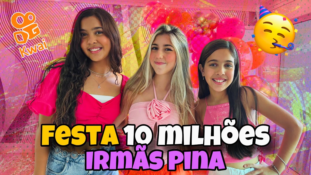 TUDO QUE ROLOU NA FESTA DE 10 MILHÕES DAS IRMÃS PINA