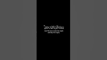 ويدع الإنسان بالشر دعاءه بالخير ||القارئ ياسر الدوسري #كرومات_قرآن #quran