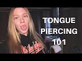 TONGUE PIERCING 101: Pros, Cons, Painful?, Parents Thoughts And What they don't tell you...