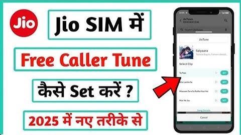Jio sim par gana kaise lagaye | How to set caller tune on jio sim | jio sim tune set kaise kare