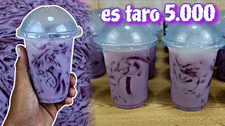 IDE JUALAN DI BULAN PUASA PALING LARIS ‼️ ES TARO 5.000AN , TERNYATA BUAT NYA SEGAMPANG ITU