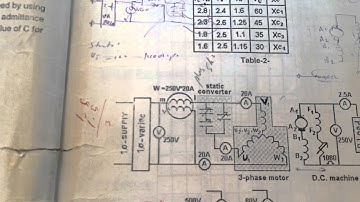3phase motor with single phase supply using a static phase converter part 1