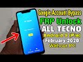 All Tecno FEBRUARY 2020 Google/ FRP Lock Bypass Android 9 Pie || New Method Without PC