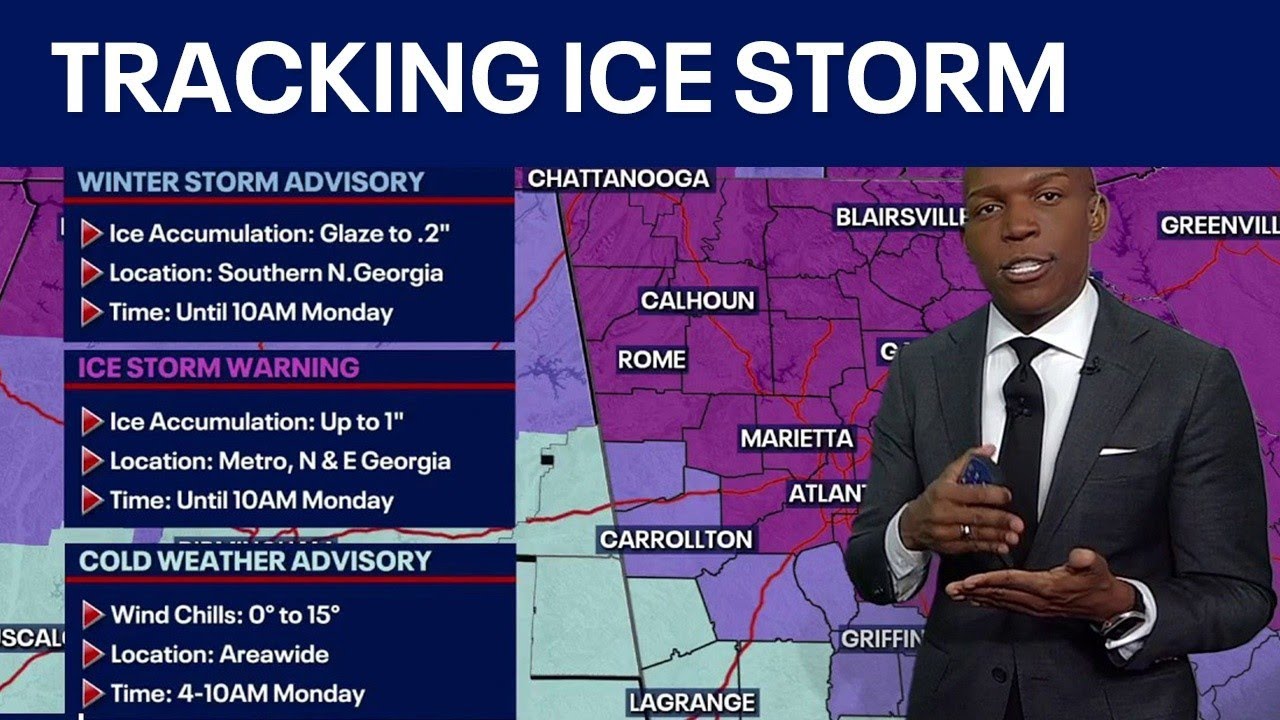 Georgia ice storm update | 1 p.m. | FOX 5 News - YouTube