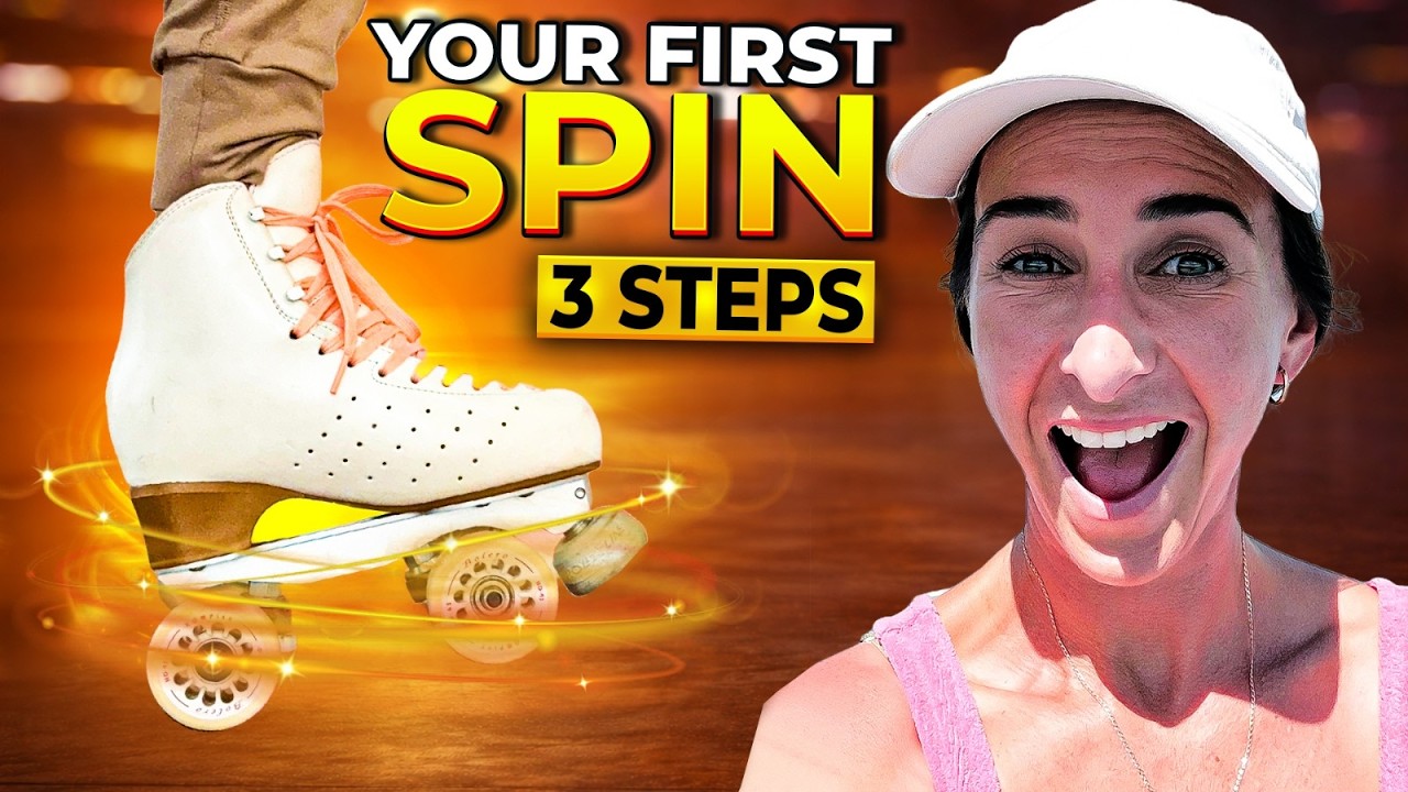 Как крутиться на роликовых коньках (в 3 простых шага)