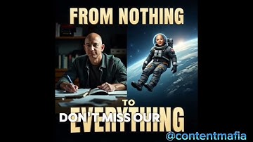 "Jeff Bezos: From Garage Startup to Amazon Empire"#BossMovesOnly # #GameChanger #ContentMafiaEmpire