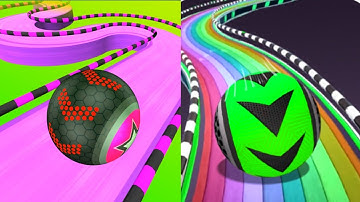 Going Ball vs Rolling Ball Sky Escape Walkthrough,iOS Android Ball Colour Run New Update(Part:131)