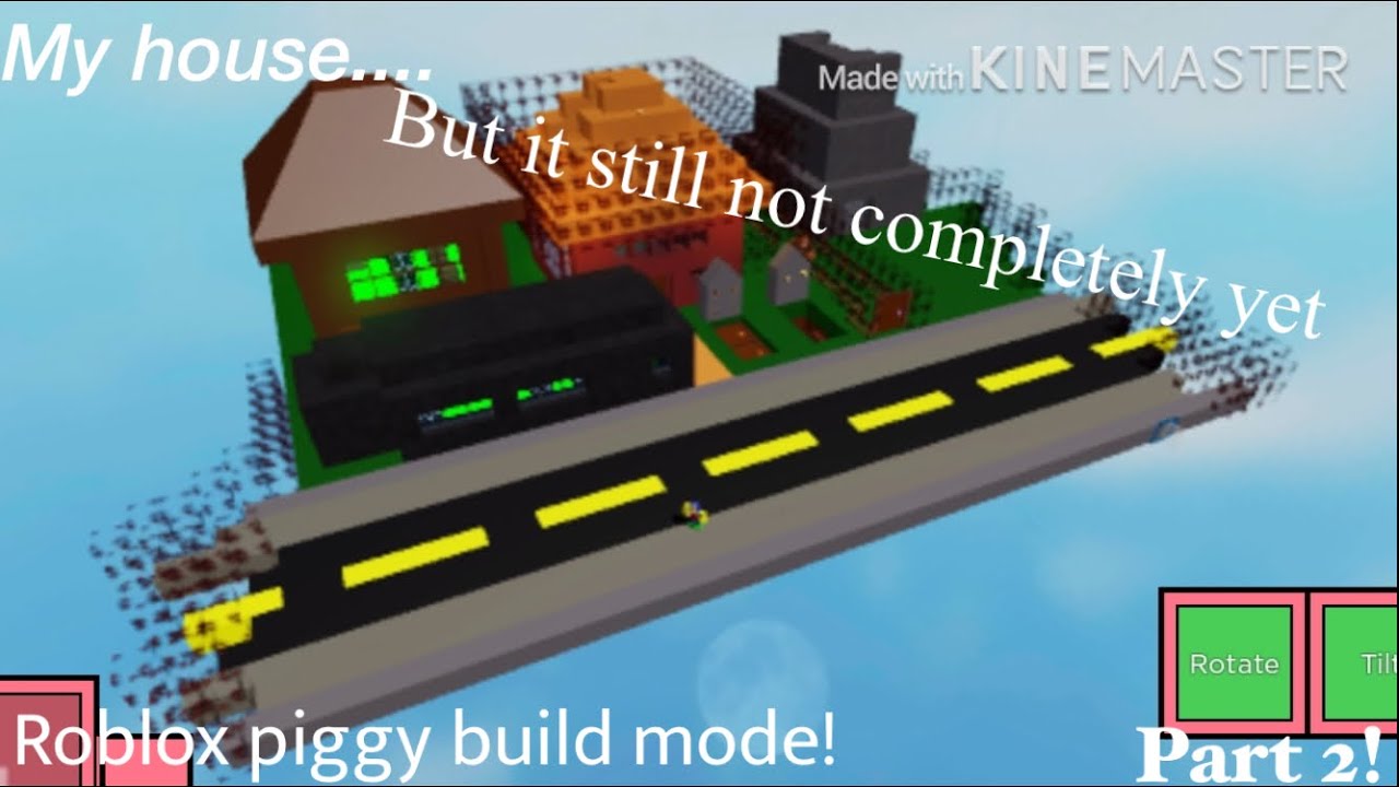 My House Roblox Piggy Build Mode Part 2 Youtube - how to build in roblox piggy build mode