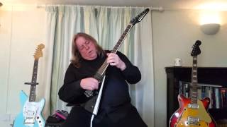 Fender Katana 80's played live by Al Rideout. Guitar Files #7.