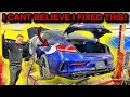 Rebuilding a WRECKED 2019 Mercedes C63AMG From COPART! (Part 5) I CANT BELIEVE ITS FIXED!!