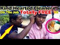 ►Teenager Masala Mix Dry Food Seller Get Earwax Extraction for FREE-Willingly He Give 1 pack To Eat