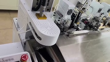 HH-680 Fully automatic terminal crimp & shrink tube cut, insert and heat machine (2023 version)