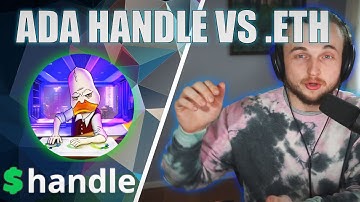 What are the main differences between .ETH domains and ADA Handles on Cardano?