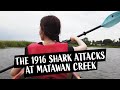 The 1916 SHARK ATTACKS at Matawan Creek, NJ