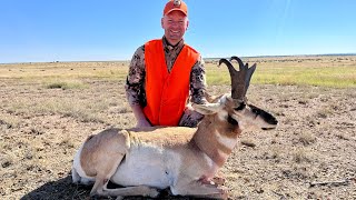 IMPOSSIBLE?? Two for Two - Muzzleloader Antelope Hunt in Colorado