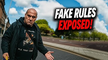 UK Security PANIC After Auditor Exposes Their Fake Rules on Camera!