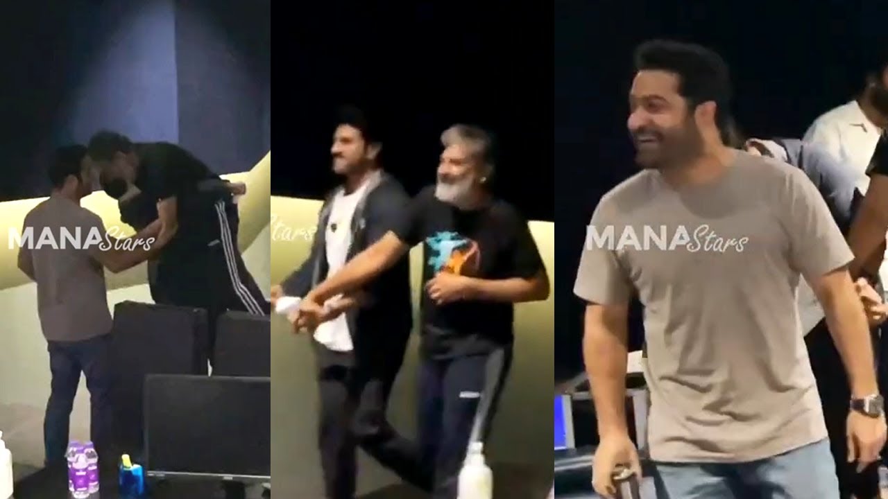Jr NTR and Ram Charan First Reaction After Watching RRR Trailer ...