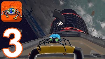 Spyder - Gameplay Walkthrough Part 3 - Space Invaded (iOS)