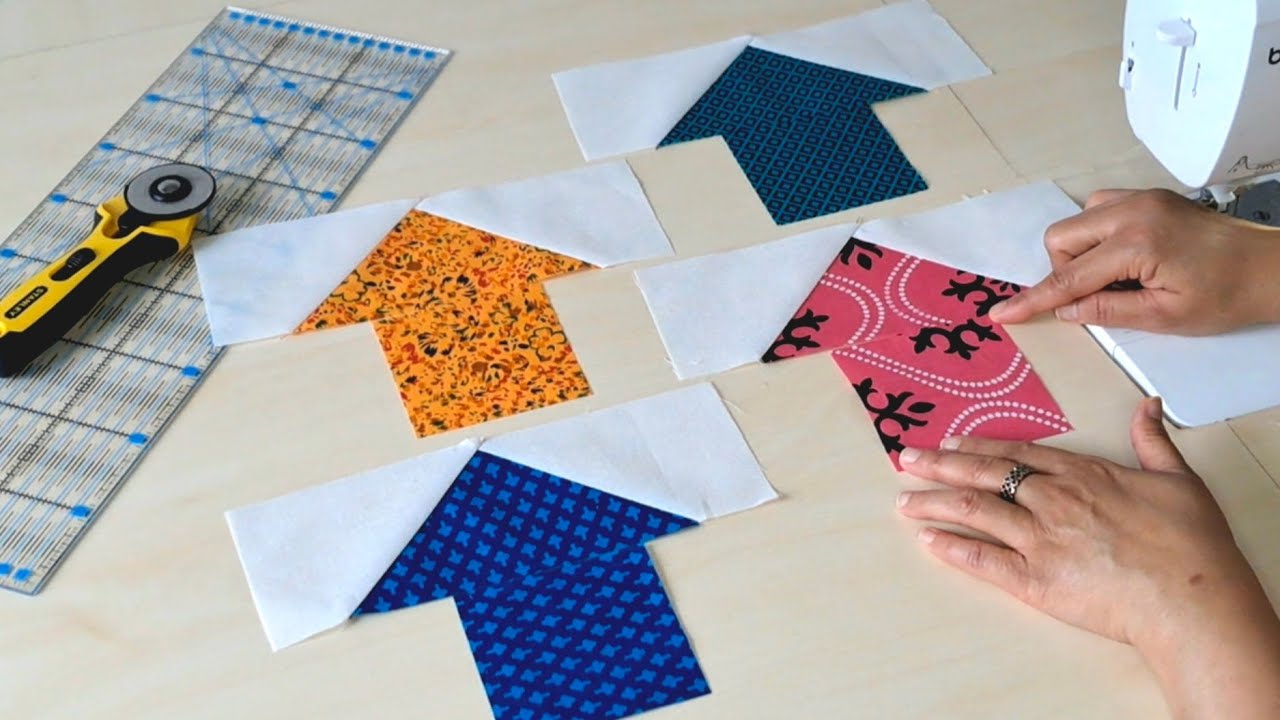 The Quilt Block That Took My Breath Away✨️ (See How I Made It)sewing idea for leftover fabric. 