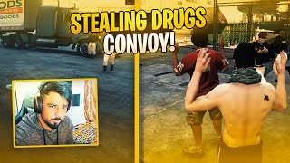 STEALING DRUGS CONVOY - ARRESTED BY POLICE - GTA 5 ROLEPLAY - FM RADIO GAMING