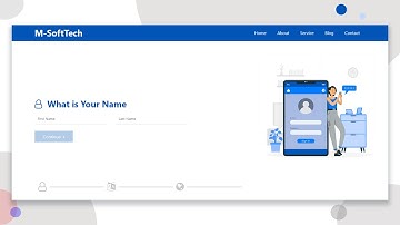 Make a Multi-Step Form  Using HTML CSS & JQUERY | Create Form With HTML & CSS