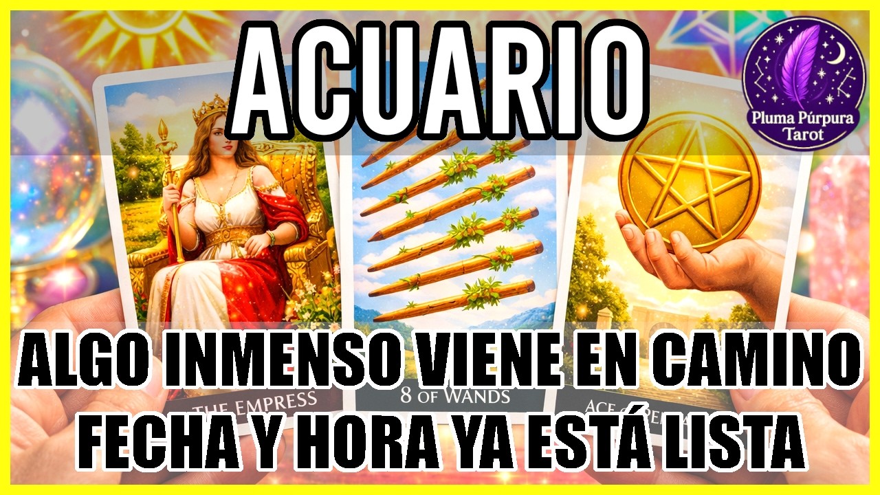 Acuario ☘️ Tu Vida 
