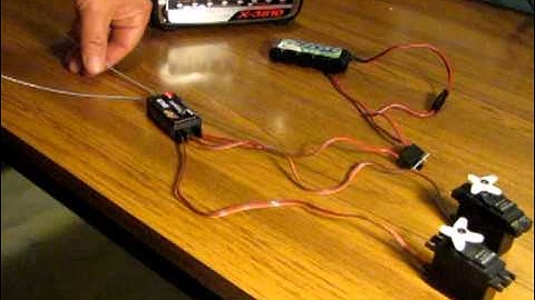 Analysis of servo chatter with FrSky 2.4GHz telemetry system