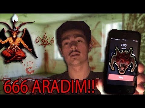 LANETLİ NUMARA 666 ARADIM !!! (EVE GELDİ KAÇTIM!!)