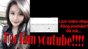 Cách làm video nhạc đăng YOUTUBE bằng Kinemaster|XUYÊN ƯI