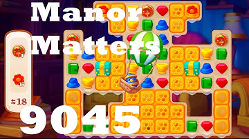 Manor Matters 9045 HD Gameplay Walkthrough | 3 match puzzle game Android | IOS | GameGo Game