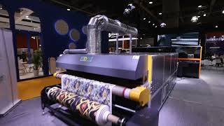 The wonderful performance of FLORA textile digital printing machine at TSCI 2022