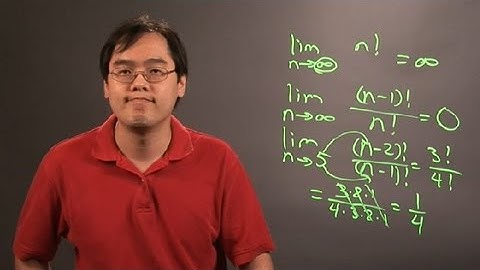 How to Find the Limit of a Factorial Function : Principles of Math
