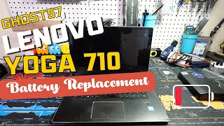 Lenovo Yoga 710 15IKB Battery Replacement