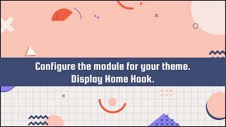 Prestashop. Error in 'Display Home Hook'. Configure the module for your theme.