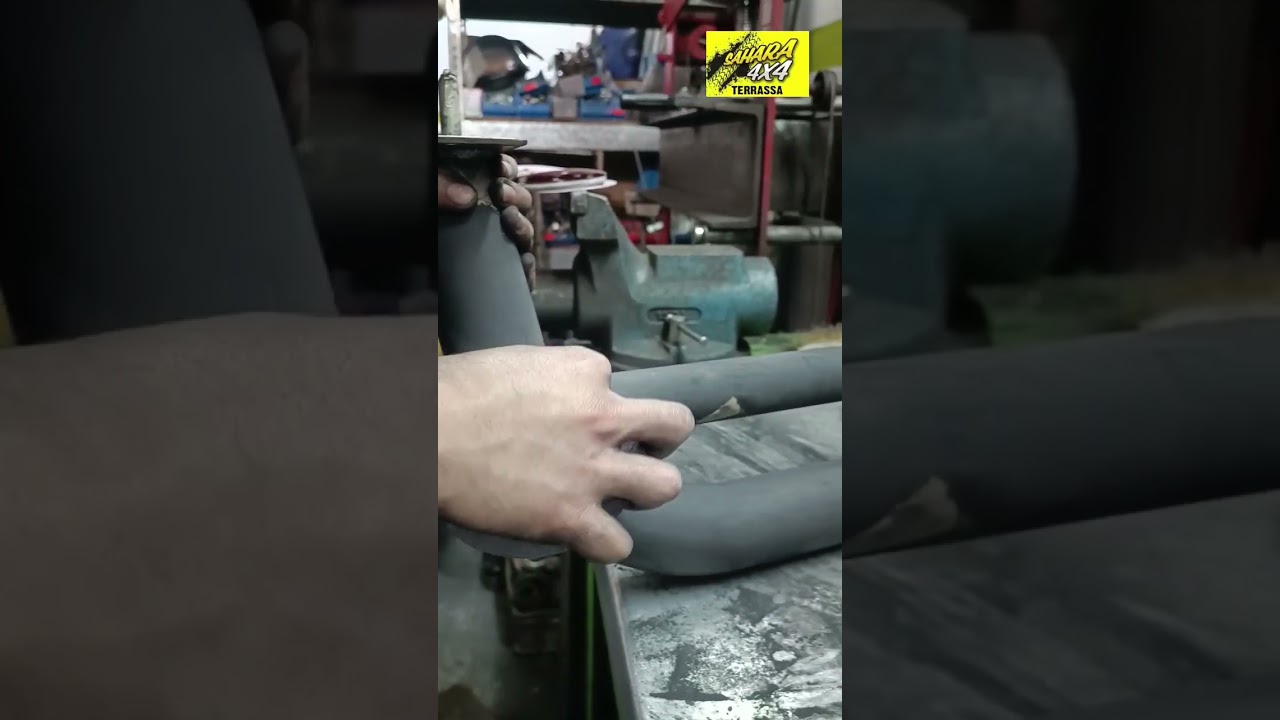 Adaptación defensa y parachoques de acero en Nissan Navara