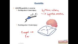 GIT pathology Gastritis,  Stomach Cancer video part 2 from USMLE First Aid Step One