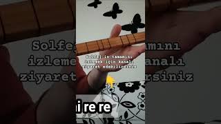Bülbüller Düğün Eyler Bağlama Solfej 🎶 | Saz Notaları ve Çalım Dersi #solfej #saz #türkü #nota