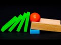 Satisfying domino  marble tricks relaxing compilation