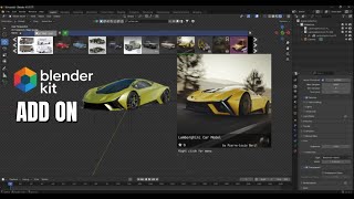 How to Install BlenderKit Addon in Blender