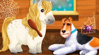 Jeux de nettoyage doux bébé fille | Clean Fun House Makeover, Soins Poney | Jeux amusants pour le screenshot 4