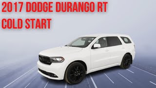 2017 dodge Durango RT Cold Start | Durango Remote Start Up