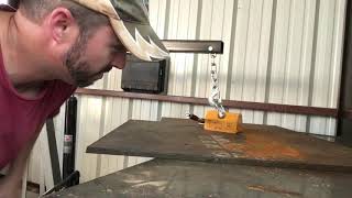 Heavy lifting magnet first try